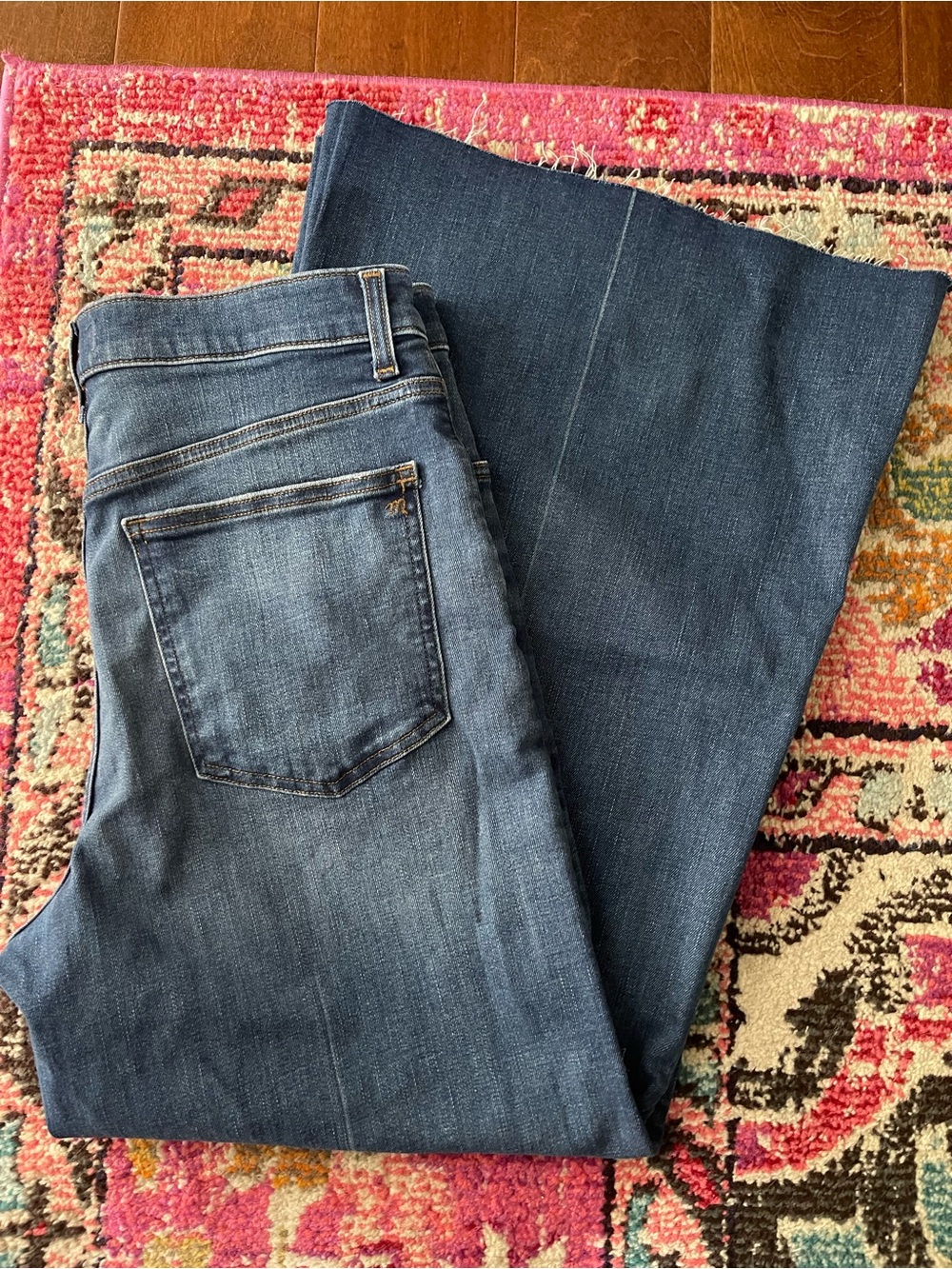 Madewell Dark Blue Flare Jeans